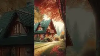 Hidden Forest Cabin 🍂 Cozy Autumn Escape 🧡