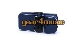 Deluxe Alto Sax Hard Foam Case by Gear4music