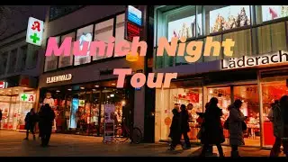 Night Shopping Tour in Munich - Virtual City Walker Tour - Come to Germany #tour #germany #visit
