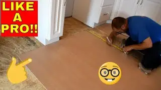 HOW TO INSTALL UNDERLAYMENT FOR VINYL FLOORING
