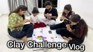 Family Fun Time #clayart #claychallange #funnyfamilygames #games 