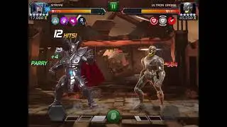 MCOC Rank 3 Stryfe One Shots Variant 1.2 Ultron Drone