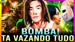 🚨BOMBA: ATOR CONFIRMA MORTES em MORTAL KOMBAT 2 e CHUN LI VS VEGA em STREET FIGHTER? DATA TRAILER