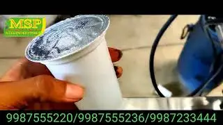 semi auto cup filling machine, conveyor printer