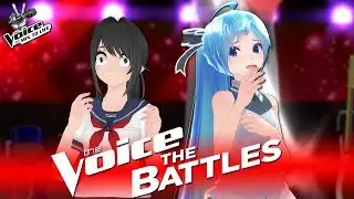 Голос 2017 Battle - Yandere Чан против Hatsune Miku: 
