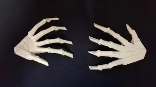 ORIGAMI - Gấp Bàn Tay Xương