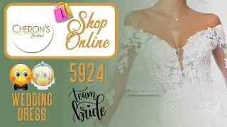 👰Blu: Cindy 5924 | Cheron's Bridal, Wedding Dresses, Chattanooga, TN