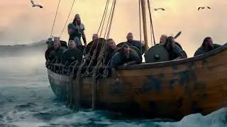 Under Pale Skies | Viking Army Advancing Through Snow