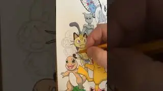 SOBBLE Pokemon Traditional Drawing