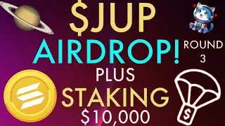 JUP Staking Airdrop Rewards! Round 3! Complete Guide 2024