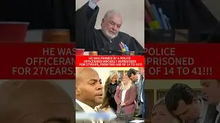 #news HE WAS FRAMED BY A POLICE OFFICER AND WRONGLY IMPRISONED FOR 27 YEARS,FROM THE AGE OF 14 TO 41