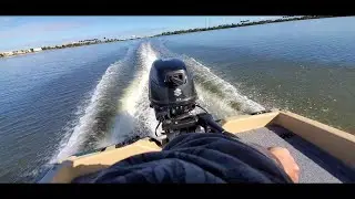 15hp Suzuki on my Sun Dolphin Pro 120