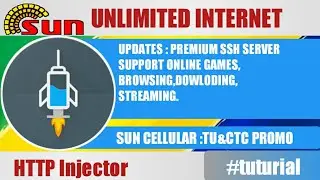 HTTP Injctor tuturial for Sun Cellular|Free Unlimited Internt 2019