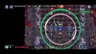 Tower Defense: Infinity War Stage E8 Raven Final Boss - Easy - just 2 towers types to complete