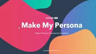Make Your  Persona | To Create A User Persona