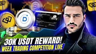 #blockchain DFC Trading Competition Is LIVE WEEX EXCHANGE 2026 💯