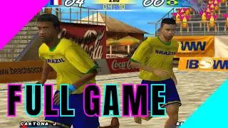 Pro Beach Soccer (2003) PS2 | Brazil vs France | Gameplay