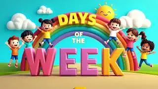 Weekdays Song for Kids #daysoftheweek #WeekdaysSong #KidsSongs #learningforkids #preschoollearning