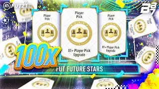 100 X 81+ PLAYER PICK PACKS! FUTURE STARS PACK OPENING! | FIFA 21 ULTIMATE TEAM