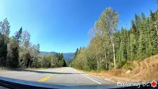 4K UHD - Scenic Drive from Nelson to Lost Creek