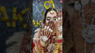 Beautiful nikah bride #kanpurmakeupartist