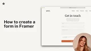 How to Create a Form in Framer (with Tally)