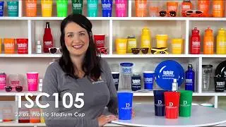 22 oz. Plastic Stadium Cup | TSC105