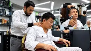 An INCREDIBLE Asmr Head Massage Session | Barber Salohddin