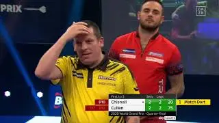 Dave Chisnall FINISH vs Joe Cullen 2020 BoyleSports World Grand Prix quarter-final