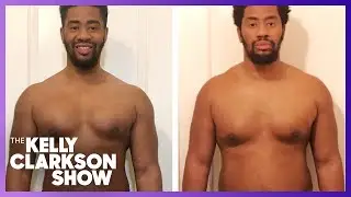 Kelly Reacts To Couple's 12-Week Quarantine Body Transformation