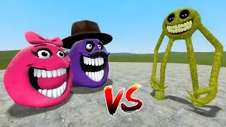 I FOUND NEW HUGGY SNACK WORM FAMILY VS NEW ROBLOX INNYUME SMILEY'S STYLIZED NEXTBOT