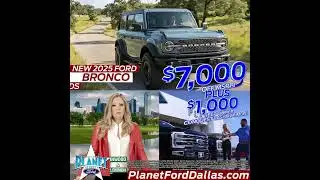 New 2025 Ford Bronco Badlands | $7,000 OFF | $1,000 Jeep Bonus | Dallas Ford Dealer