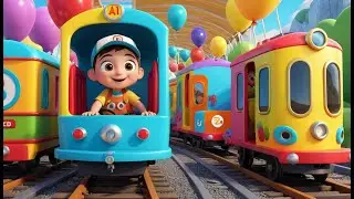 Alphabet Train Ride &ndash; A to Z Letters on Board | Fun ABC Song for Kids | Silly Letter Rhyme
