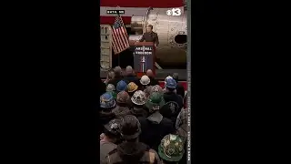 Defense Secretary addresses workers at Bath Iron Works in Maine