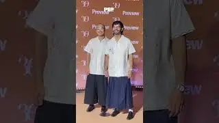 Jigs Mayuga and JB Ty at #PreviewBall2025 #shorts