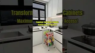 Преобразите свою кухню: гениальные решения для угловых шкафов!