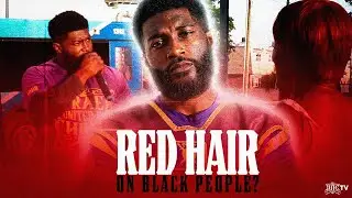Red Hair On Black People ???