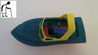Bargain Store Projects - Vibrating Toothbrush powered Toy Boat