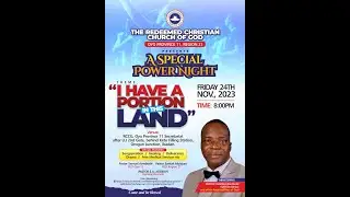 REDEMPTION CHAPEL OYO PROVINCE 11 ONLINE SERVICE || SUNDAY SERVICE||
