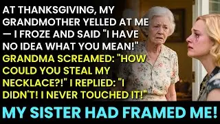 At Thanksgiving, My Grandmother Yelled At Me — But I Froze And Said 