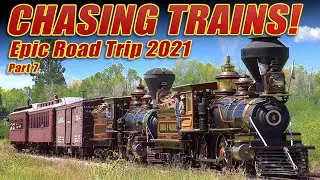Chasing Trains! Epic Road Trip 2021 Pt 7 Cumbres & Toltec Iron Horse