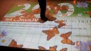 Interaktivn&iacute; podlaha pro &scaron;koly od firmy Interactstyle