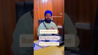 Bosnia work permit available MU immigration consultancy DIRBA Sangrur Punjab 98721-08394 #visa