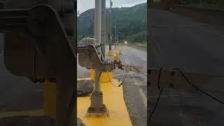 Train Waiting to Enter Whittier Tunnel.