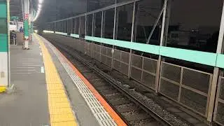 東京臨海高速鉄道りんかい線70-000形Z-10編成通勤快速川越行き浮間船渡駅通過