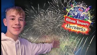 Видеоблог о фейерверках в Alton Towers 2025