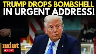 Donald Trump LIVE: Trump's Stunning Announcement | Trump Latest News LIVE | US News | White House