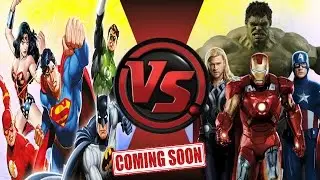 JUSTICE LEAGUE vs AVENGERS! TOTAL WAR! Cartoon Fight Club Trailer!