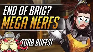 BRIGITTE NERFED! Is it over for Brig? Torbjorn BUFFED?? | Overwatch Guide