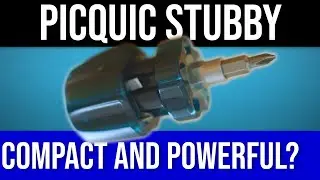 HANDS-ON REVIEW: THE PICQUIC STUBBY SCREWDRIVER / must-have edc?  Perfect compact screwdriver?